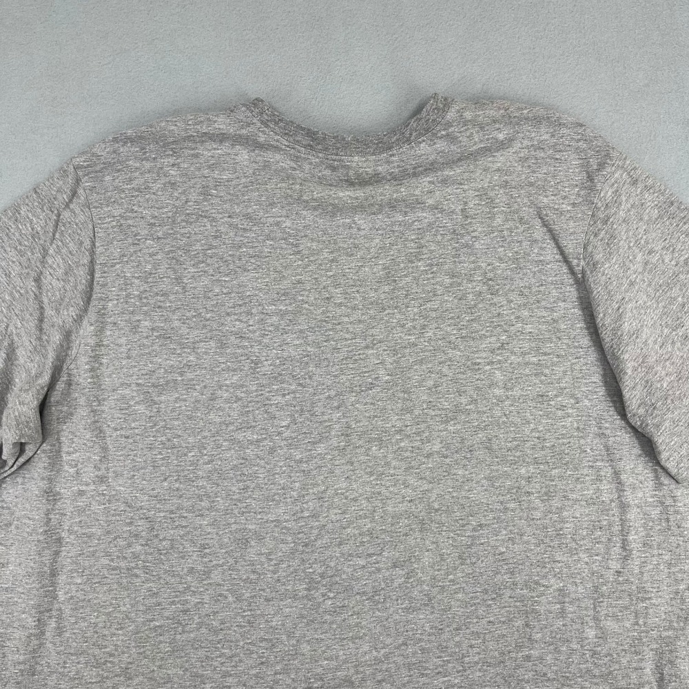 Nike Baseball‎ Graphic T-Shirt Mens XXL Heather Gray Short Sleeve Swoosh Tee - Picture 12 of 14